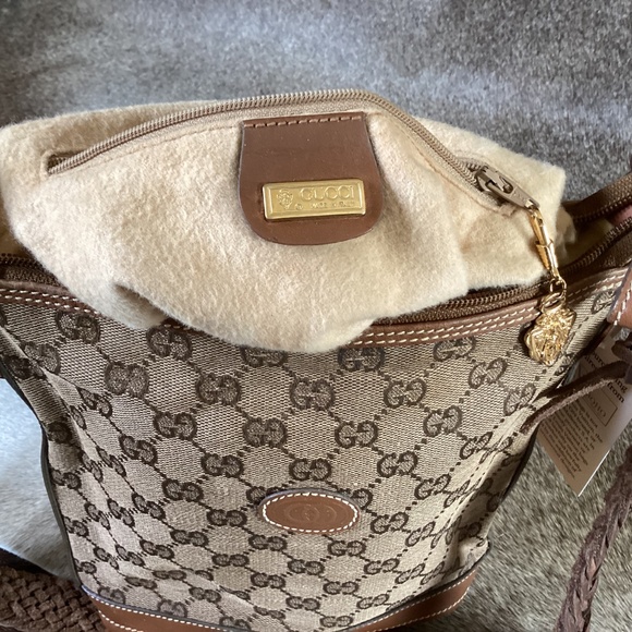Authentic Gucci Bucket Bag Crossbody Handbag Vintage Boho Bags - Picture 10 of 10